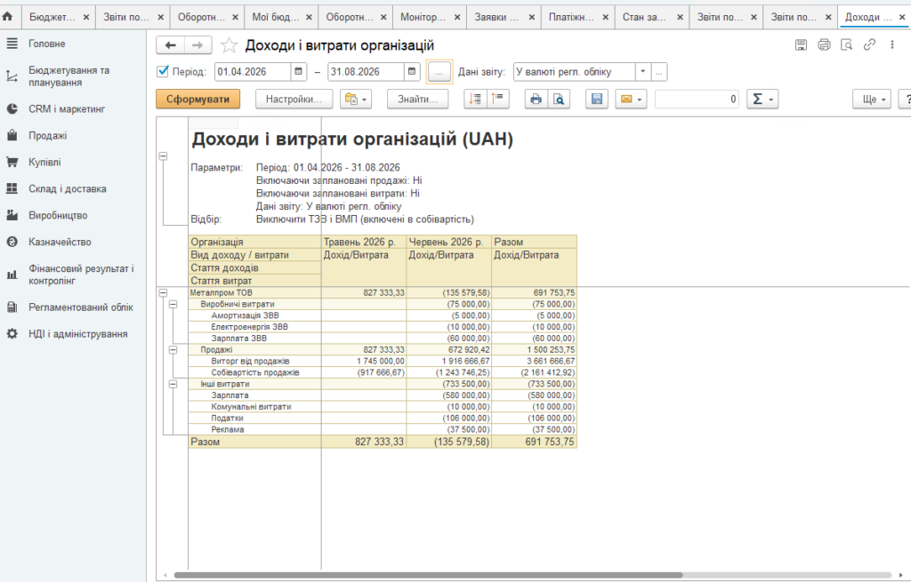 BAS ERP — склад